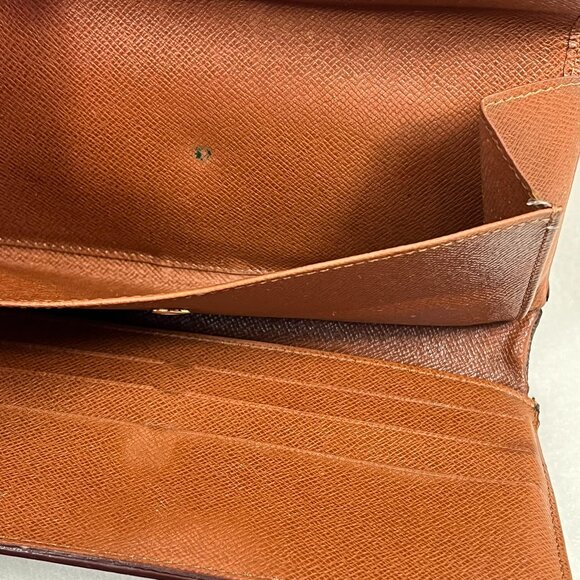 Louis Vuitton Monogram Sarah Long Wallet Vintage Authentic - Picture 9 of 15